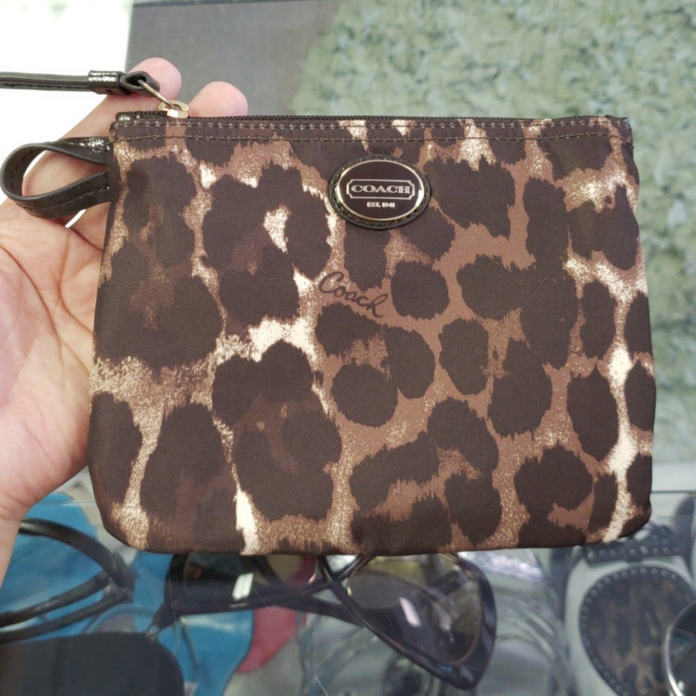 On hold! Coach small tote and pouch
